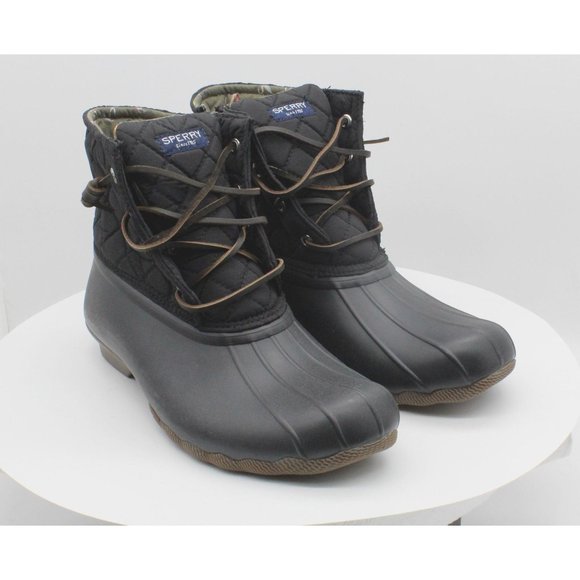 Sperry Shoes - Sperry Women's Saltwater Quilted Duck Booties